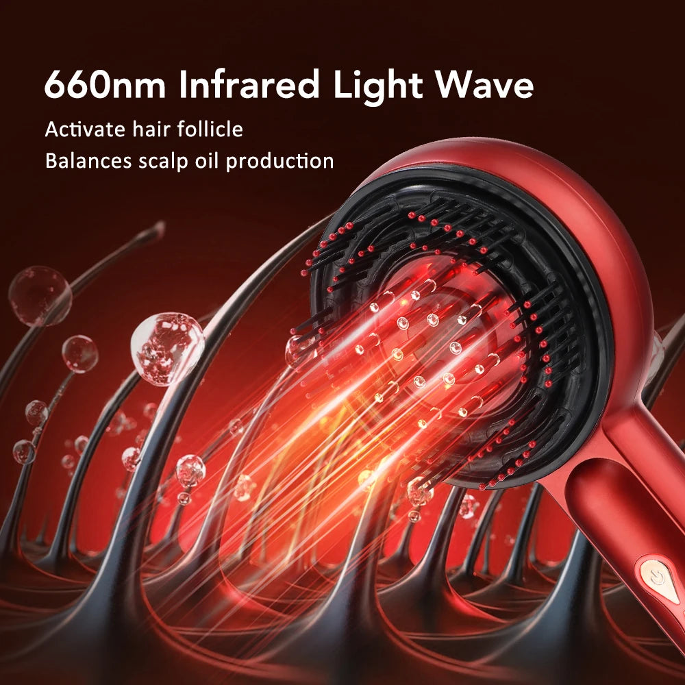Anti Hair Loss Care Electric Vibration Massage Comb