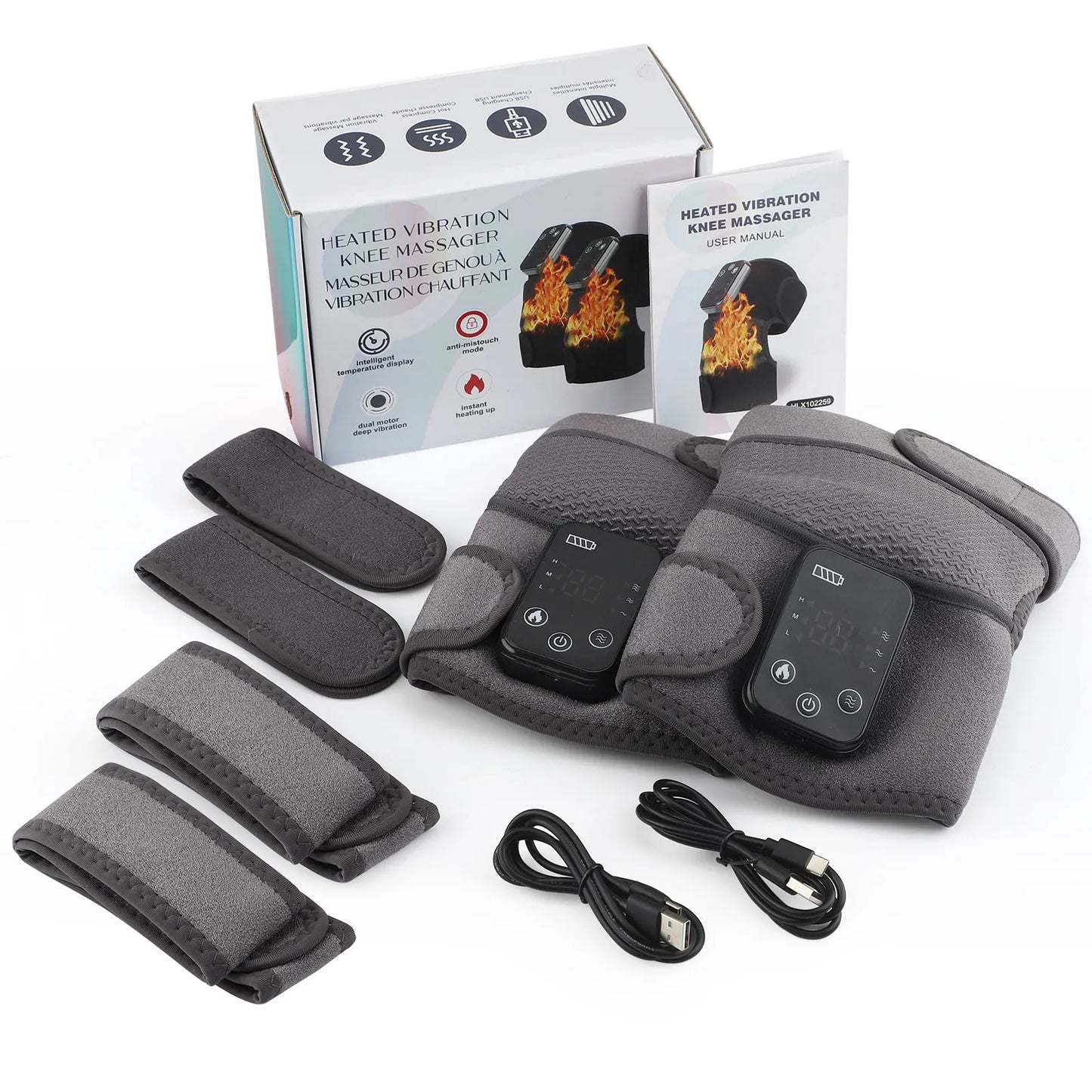 Electric Heating Thermal Massage Brace Belt