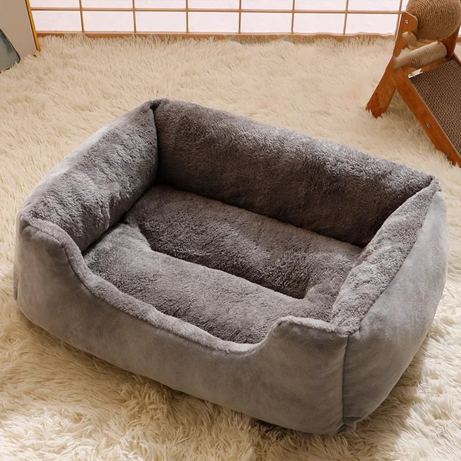 Cat Bed Cushion for Pets Kitten & Dog House Supplies Basket Habitat Accessories
