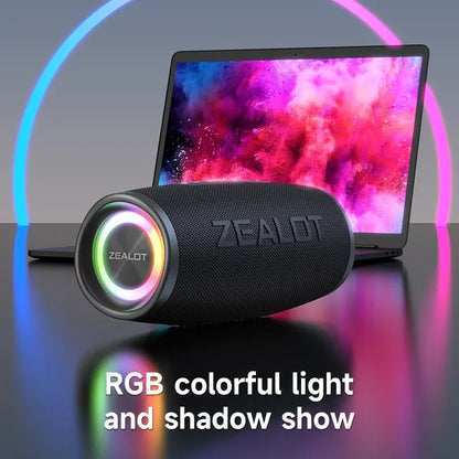 ZEALOT Bluetooth 5.2 Portable Speaker