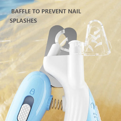 Professional Pet Nail Clippers with LED Light for Dogs, Cats & Small Animals