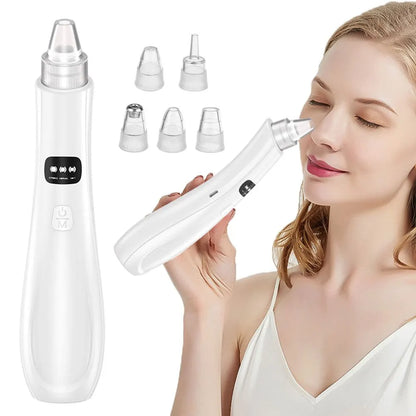 3-Suction Mode Face Cleansing Beauty Machine - Blackhead Removal & Dead Skin Remover Vacuum