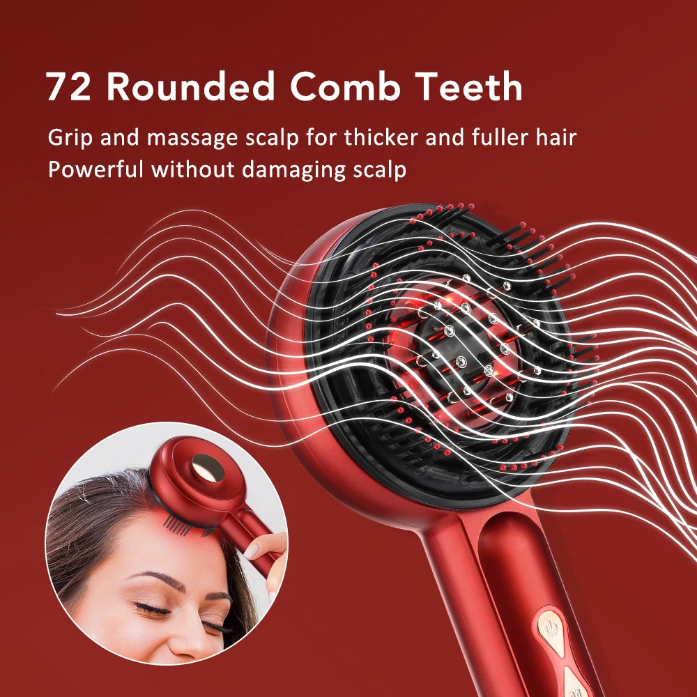 Anti Hair Loss Care Electric Vibration Massage Comb