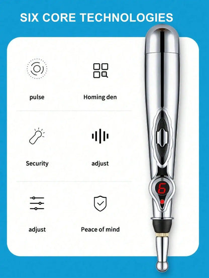 Meridian Pen Electronic Energy Circulation Massage Pen for Soothing & Relaxation