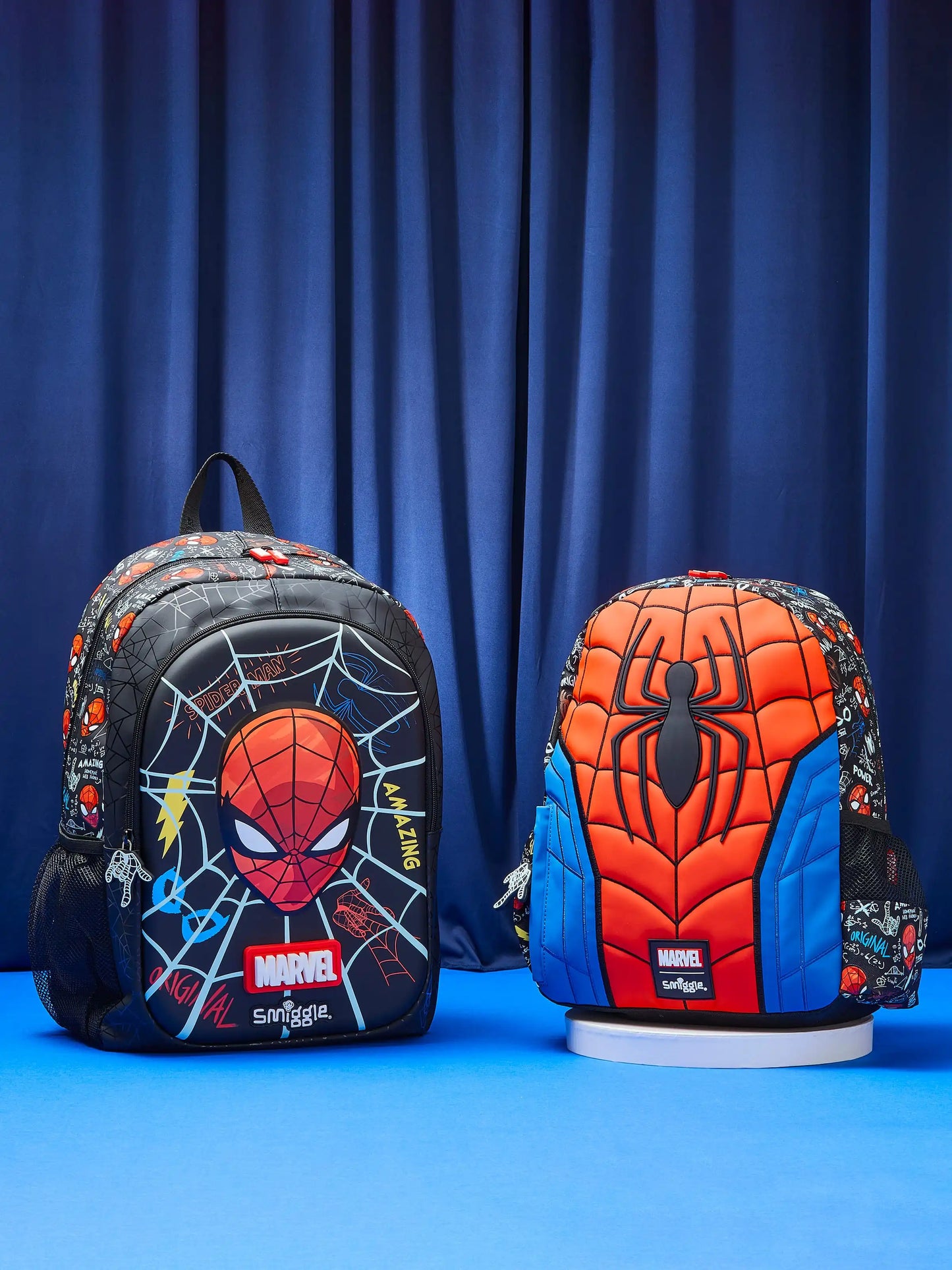 Smiggle Spider-Man School Set – Backpack, Lunch Bag, Wallet, Pencil Box & Water Cup
