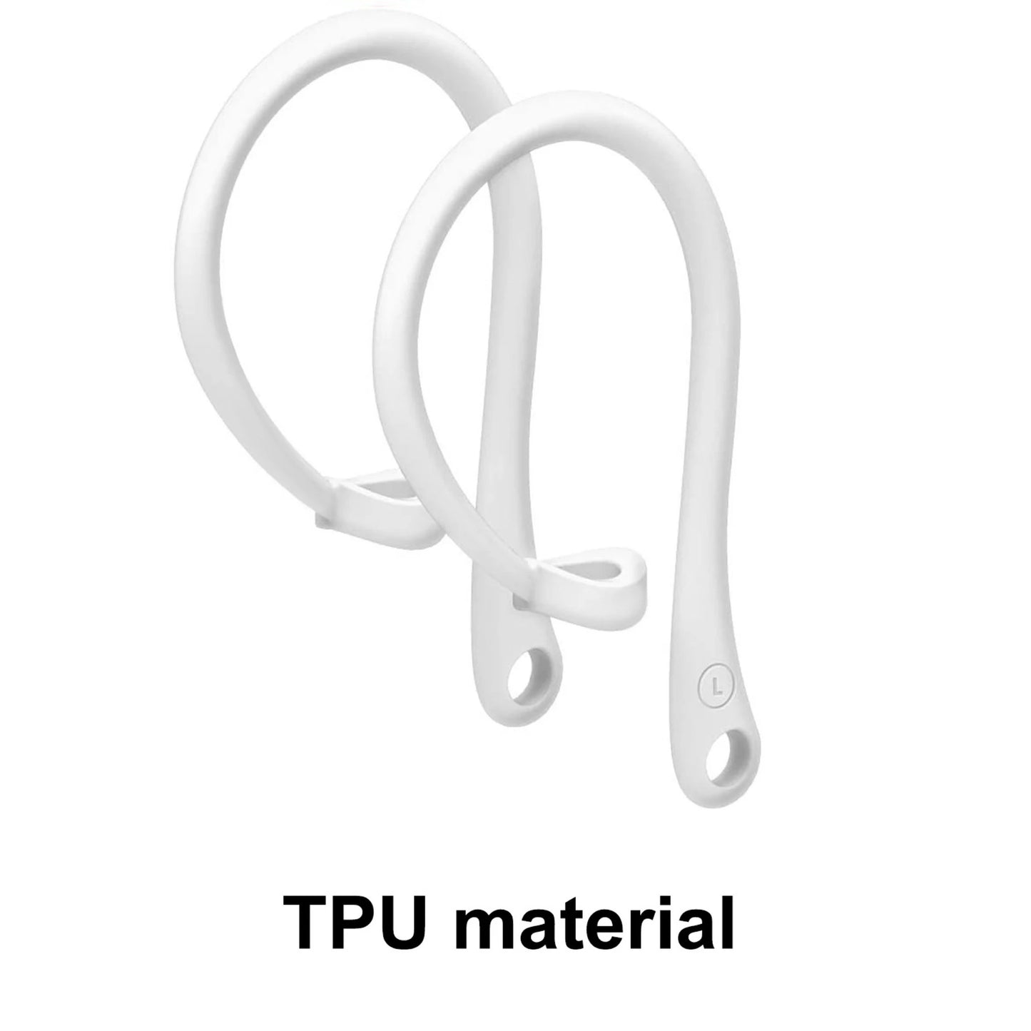 Bluetooth Earphone Silicone Earhook - Replacement Loop Clip for AirPods 1/2 & Pro Earpods