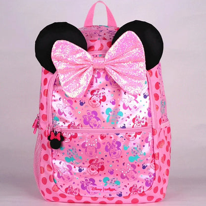 Genuine Australia Smiggle Disney Minnie School Bag Set with Wallet, Lunch Bag & Water Cup for Girls