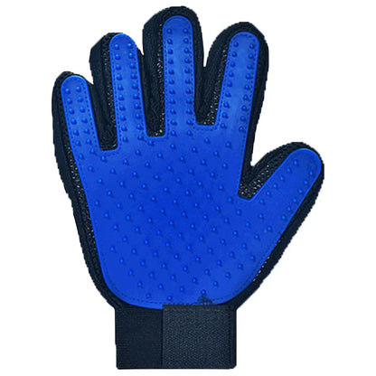 Cat Hair Removal Gloves Rubber Pet Grooming Massage Brush Effective for Dogs & Cats 6 Colors