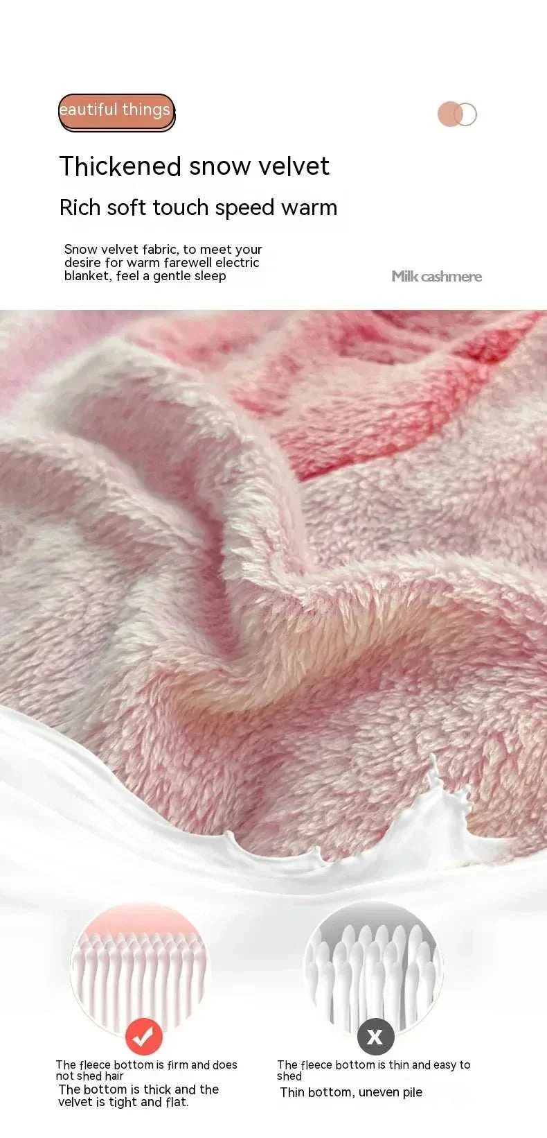 Disney Snowflake Plush Receiving Blanket