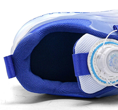Children's LED Light Roller Skate Shoes for Kids Boys & Girls, USB Charging Luminous Sneakers