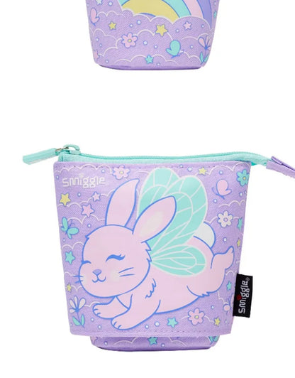 Genuine Australian Smiggle Angel Rabbit School Supplies Set, Large Capacity Backpack & Water Cup for Kids