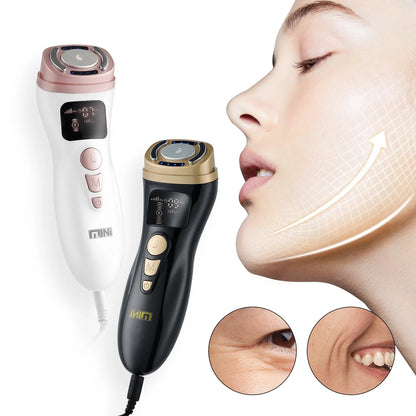 Mini HIFU Machine Ultrasonic RF EMS Facial Lifting & Skin Tightening Device