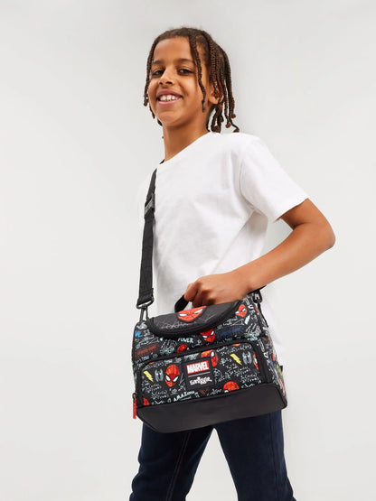Smiggle Spider-Man School Set – Backpack, Lunch Bag, Wallet, Pencil Box & Water Cup