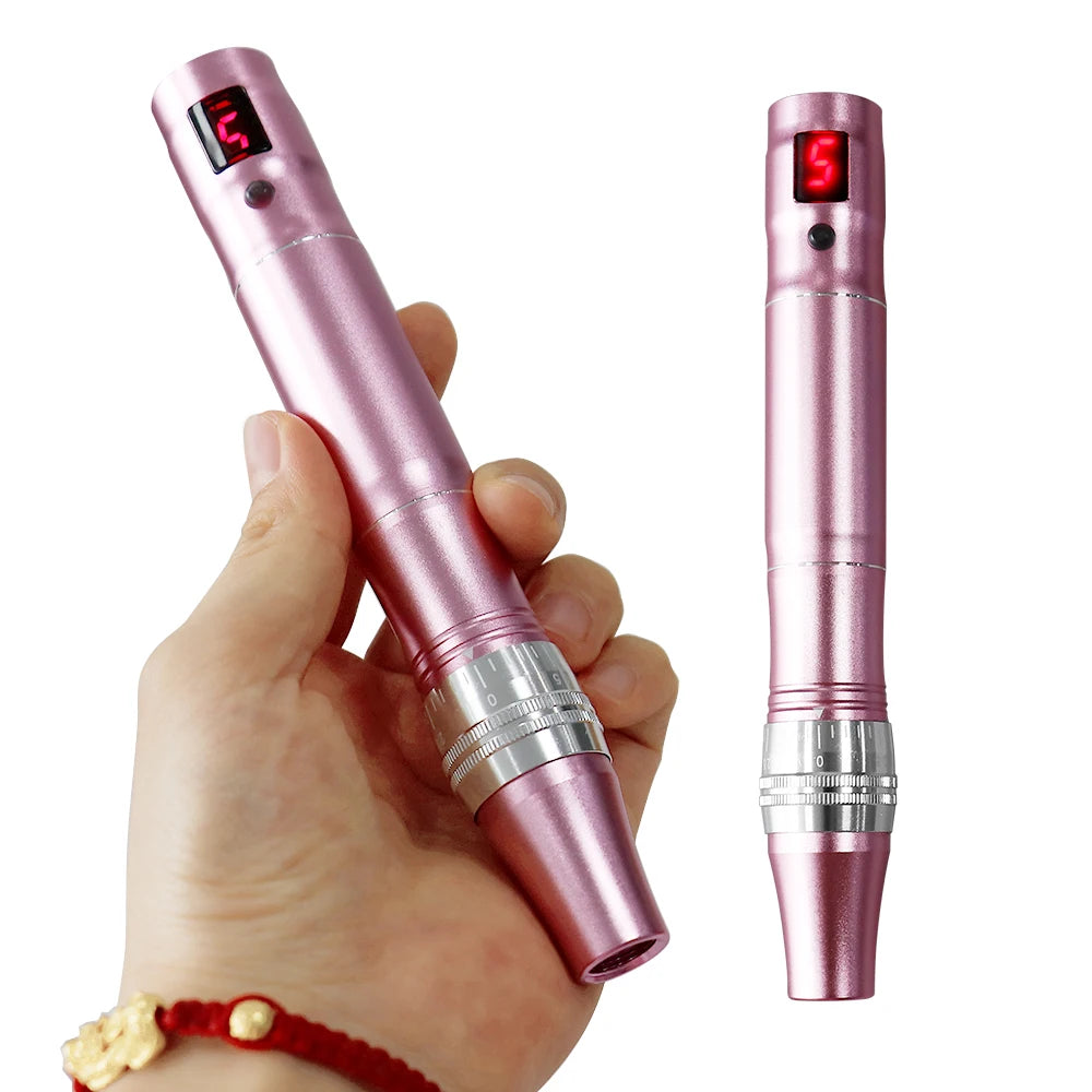 Electric Dr.Imp Wireless Dermapen - Microneedling Device with Nano Needle Cartridge