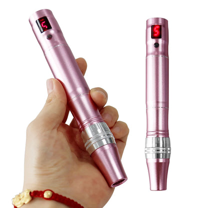 Electric Dr.Imp Wireless Dermapen - Microneedling Device with Nano Needle Cartridge
