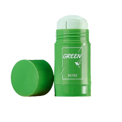 Green Tea Eggplant Mud Mask Deep Cleansing Oil Control Pore Shrinkage