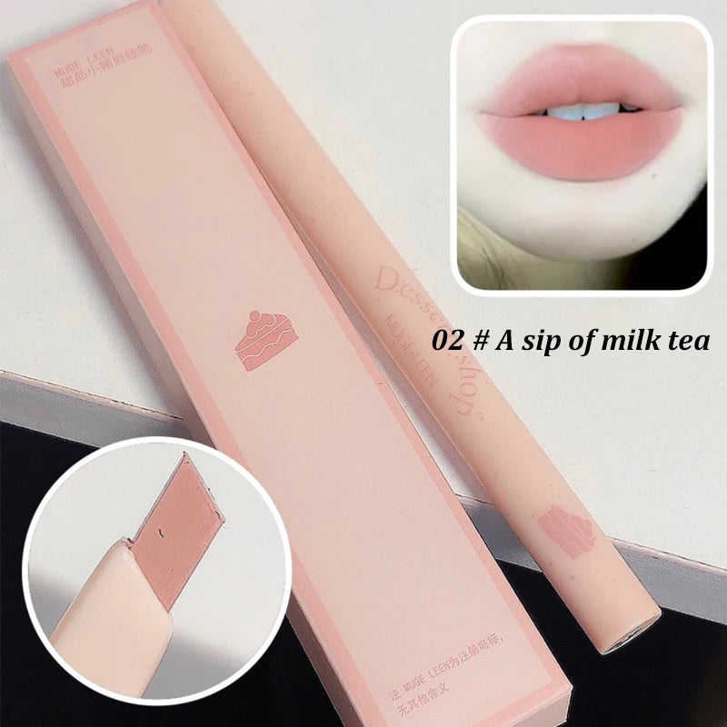 Dessert Lip Liner – Automatic Rotating Waterproof & Long-Lasting Lipstick Pen