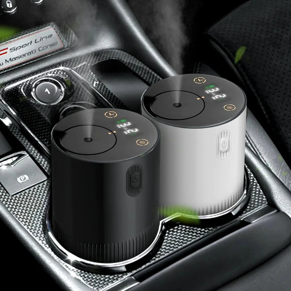 Portable Essential Oil Diffuser, Rechargeable Air Freshener for Home, Office & Car