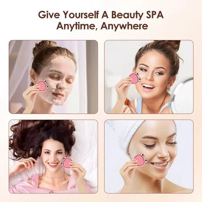 Mini Facial Massage Beauty Instrument USB Charging Skin Care & Face Firming Massager
