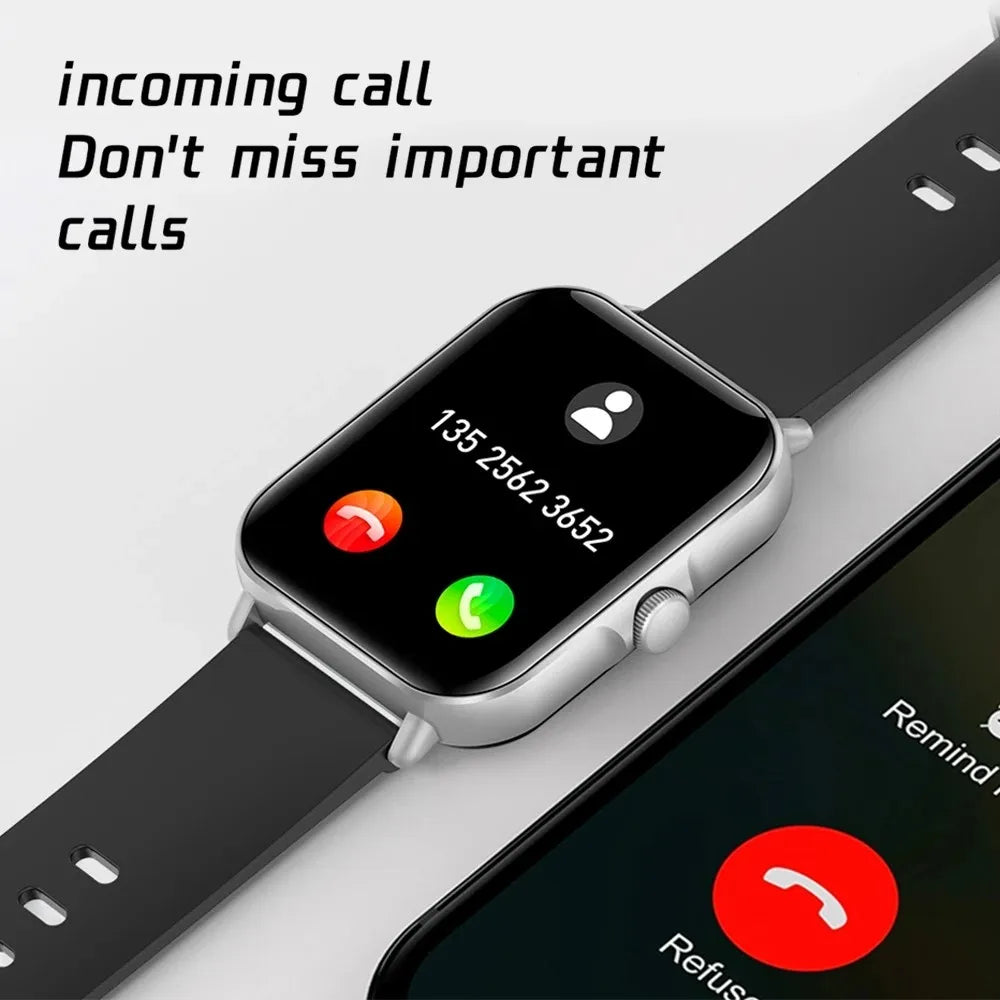 2025 2.01'' Smart Watch, Bluetooth Call, Music Player, Fitness Tracker, Sport Waterproof Watch for Men & Women, iPhone/Android