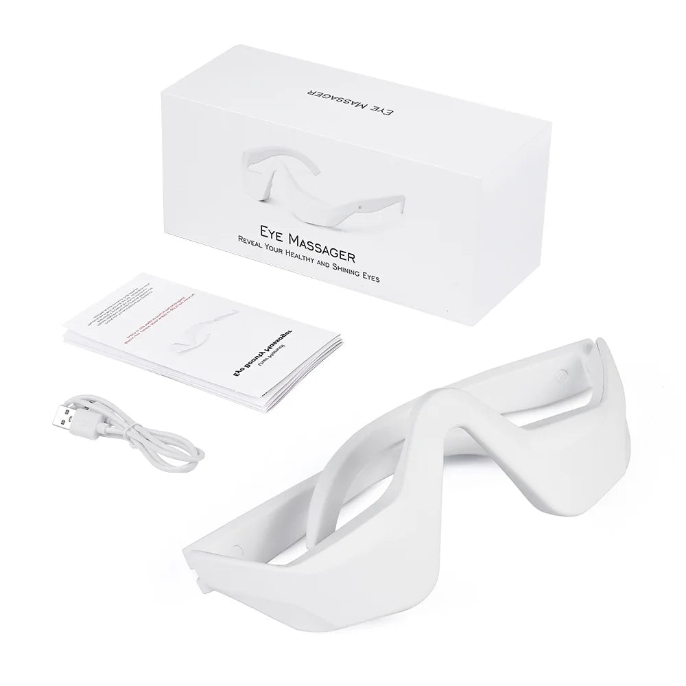 3D Eye Massager - Fatigue Relief, Dark Circle Lightening & Fine Line Smoothing Eye Care