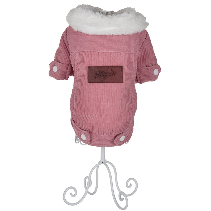 Winter Warm Dog Clothes – Fleece Jacket & Coat for Small to Medium Dogs & Cats