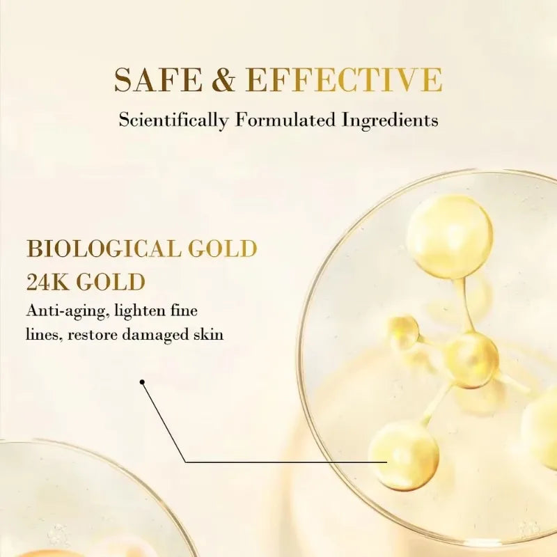24K Gold Hyaluronic Acid Eye Mask - Collagen Patches for Dark Circles & Skin Care