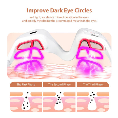3D Eye Massager - Fatigue Relief, Dark Circle Lightening & Fine Line Smoothing Eye Care