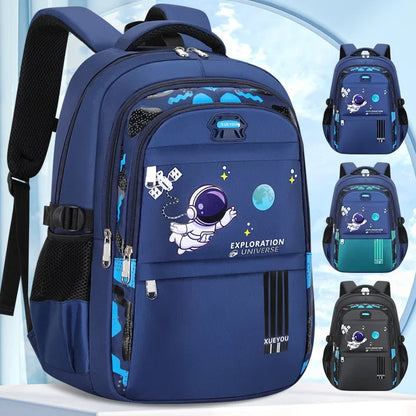 Astronaut Waterproof Backpack for Boys 2-16 Years – School & Primary Book Bag