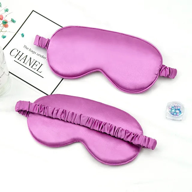 Imitated Silk Eye Patch Sleep Mask for Travel and Relaxation