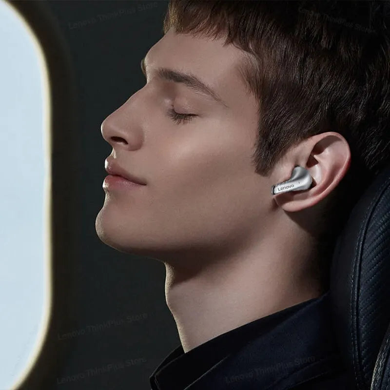 Lenovo LP5 Wireless Bluetooth Earbuds - HiFi Music, Sports Waterproof Headset with Mic for Business & Everyday Use