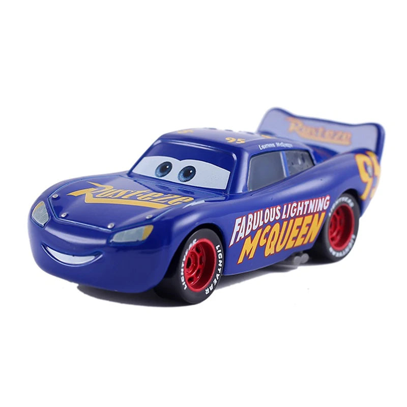 Disney Pixar Cars 2 Lightning McQueen Mini Diecast Racing Car Dinoco Racers Collection for Kids