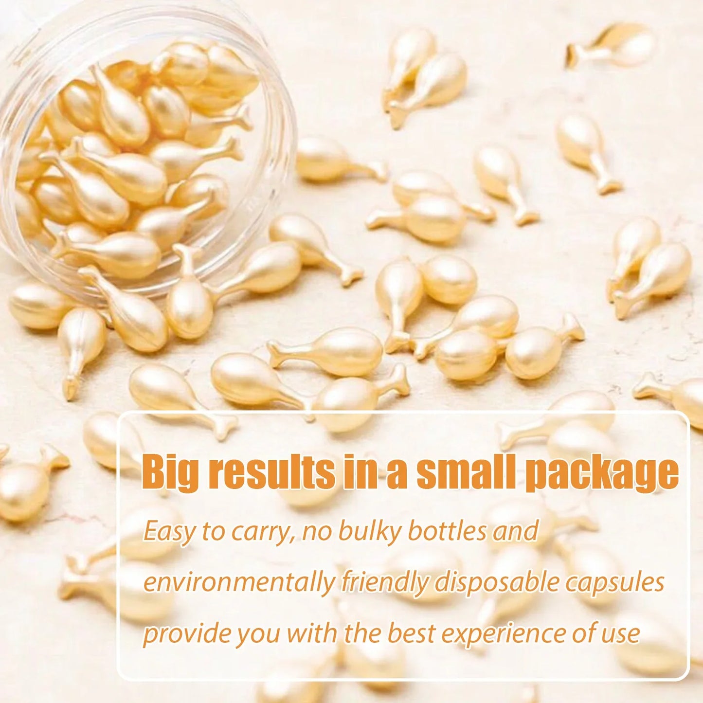50PCS Collagen Face Care Capsules - Acne, Wrinkle Remover & Firming Hyaluronic Acid Serum Essence