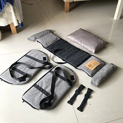 Portable Dog Car Seat Bed – Safety Travel Carrier for Small Dogs & Cats