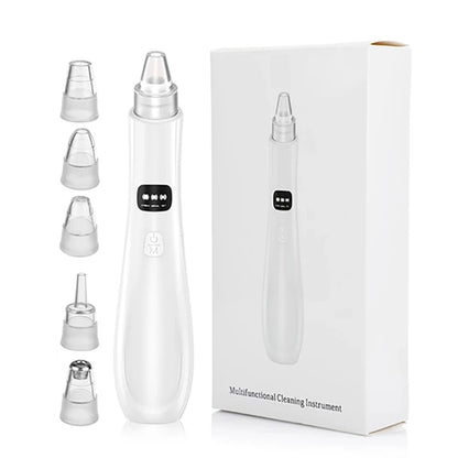 3-Suction Mode Face Cleansing Beauty Machine - Blackhead Removal & Dead Skin Remover Vacuum