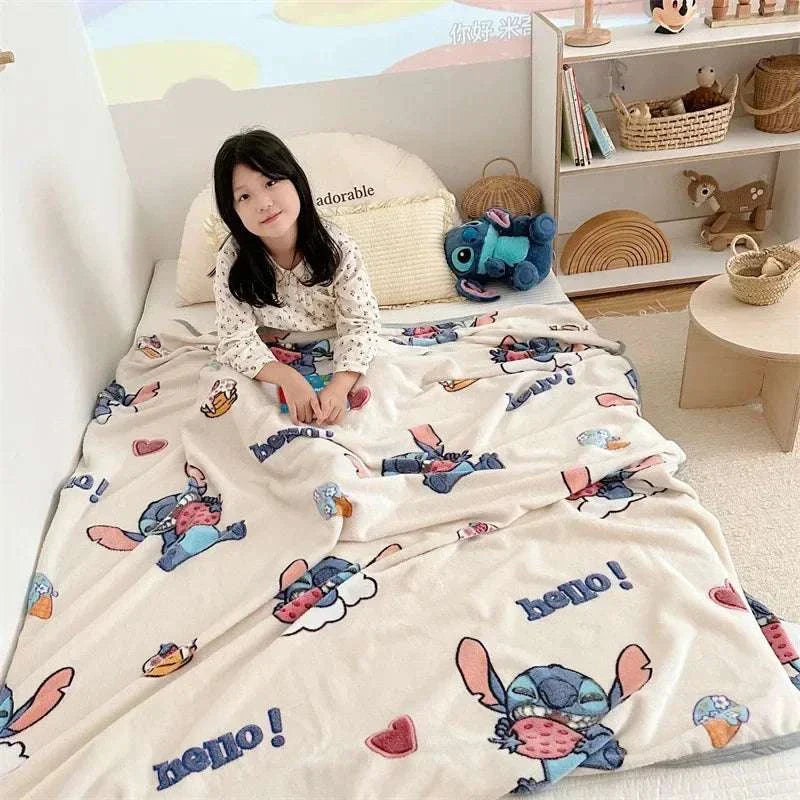 Disney Snowflake Plush Receiving Blanket