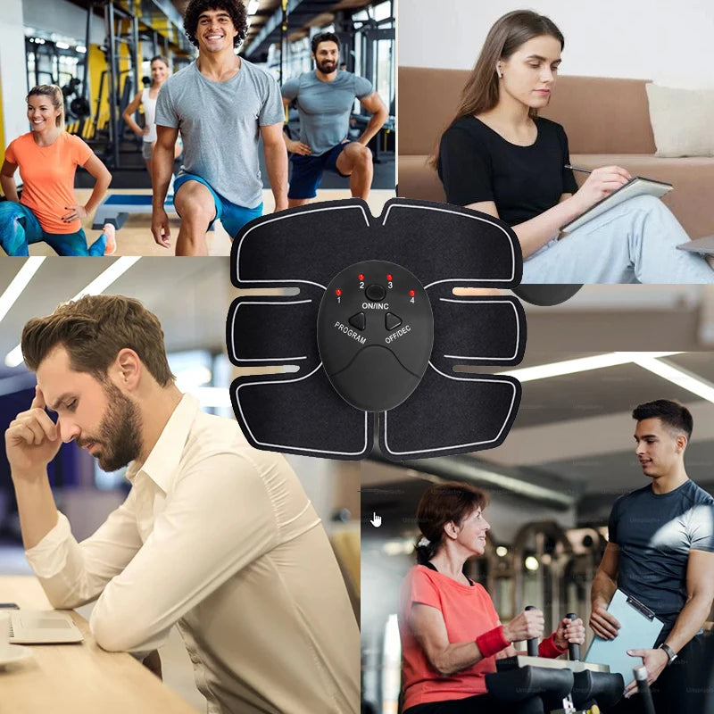 Electric Body Shaping Device Wireless Hip Training & Slimming Massager with Multiple Settings