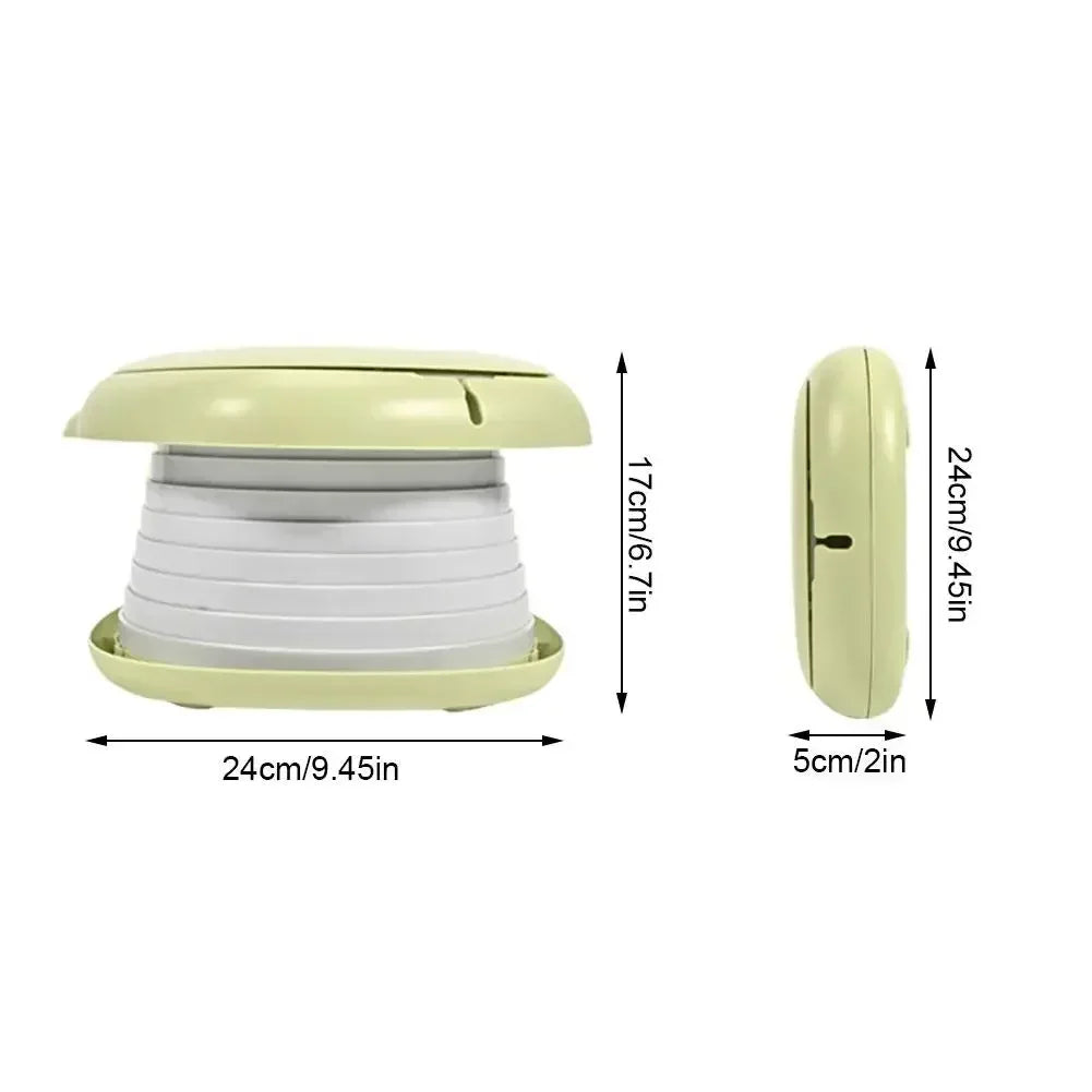 Portable Folding Toilet for Kids, Travel Potty for Car, Camping, Indoor & Outdoor Use