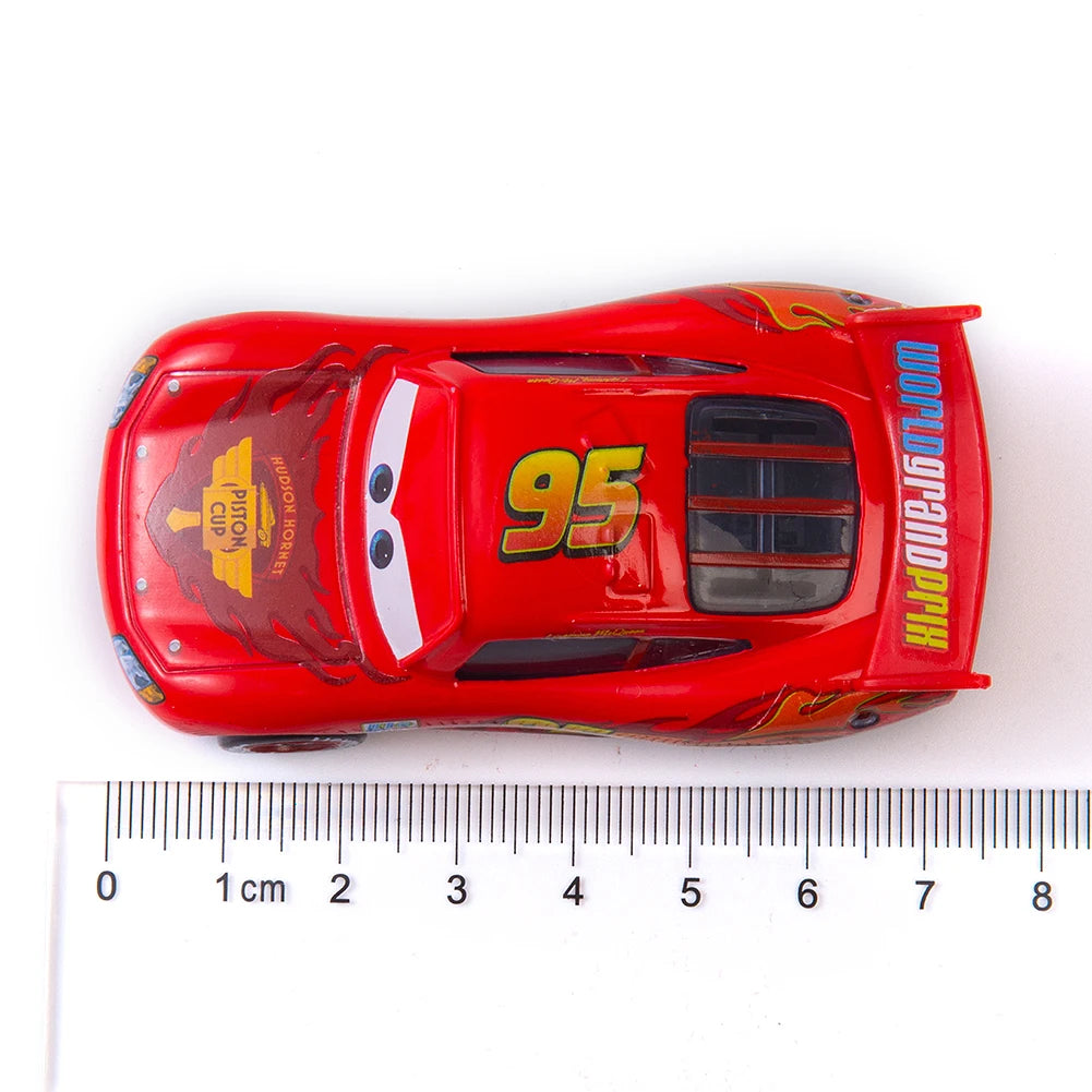 Disney Pixar Cars 3 Lightning McQueen & Mater 1:55 Diecast Toy Car Collection for Kids