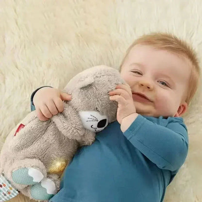 Breathing Otter Sleep and Playmate Otter Musical Stuffed Baby Plush Toy