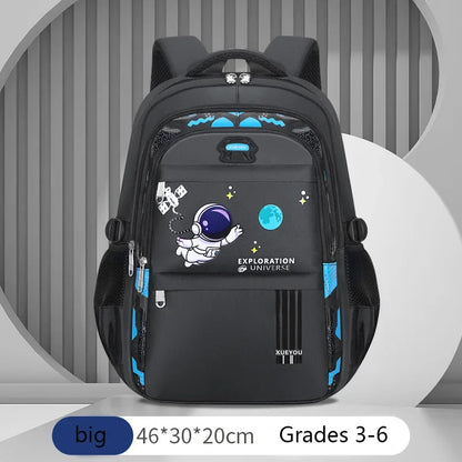 Astronaut Waterproof Backpack for Boys 2-16 Years – School & Primary Book Bag