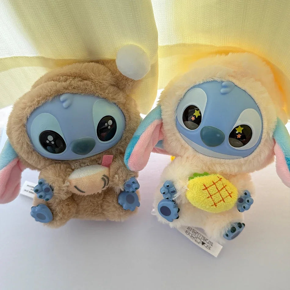 15CM Stitch Eat Something Series Blind Box Plush Doll Pendant – Mystery Toy Gift