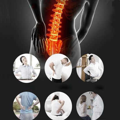 Self-Heating Lower Back Support Belt - Magnetic Therapy Lumbar Waist Brace for Pain Relief
