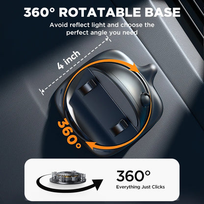 Joyroom Universal Dashboard Car Phone Holder - Upgraded Reusable Silicone Anti-Slip Mount for Car Dash