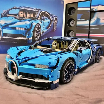 2025 3599PCS Bugatti Chiron Super Sport Racing Car Building Blocks
