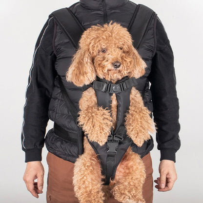 Adjustable Pet Front Dog Carrier Backpack – Perfect for Hiking & Cycling