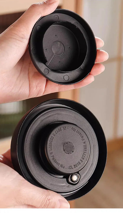 Vacuum Sealed Coffee Bean Storage Jar - Glass Food & Tea Fresh Storage Bottle for Kitchen