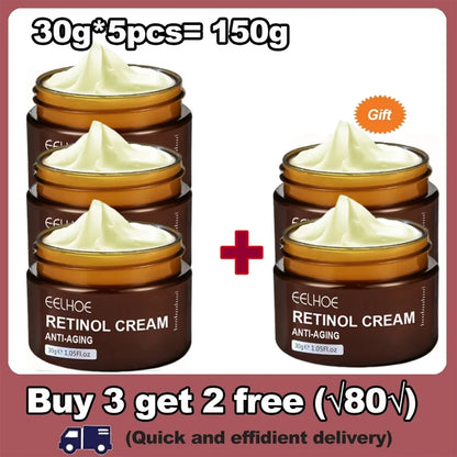 Retinol Wrinkle Remover Face Cream - Firming, Anti-Aging & Moisturizing Skin Care
