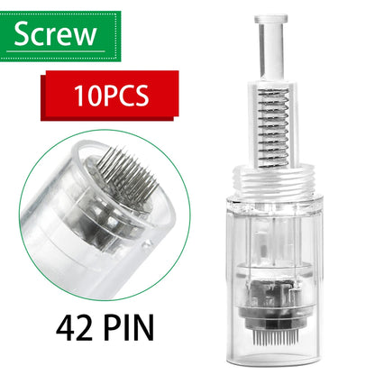 Electric Dr.Imp Wireless Dermapen - Microneedling Device with Nano Needle Cartridge