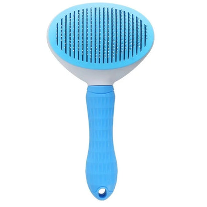 Self-Cleaning Pet Brush Hair Remover Comb for Dogs & Cats Dematting Grooming Tool Accessories